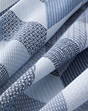 Linescape Kolay Ütülenir Çift Kişilik Nevresim Takımı 200x220 cm Açık Mavi