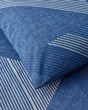 Triangle Flow Kolay Ütülenir Tek Kişilik Nevresim Takımı 160x220 cm Lacivert