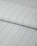 Line Mesh İpliği Boyalı Tek Kişilik Nevresim Takımı 160x220 cm Gri