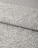 Terra Soul Jakarlı Çift Kişilik Nevresim Takımı 200x220 cm Bej