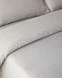 Lush Leopard Jakarlı Çift Kişilik Nevresim Takımı 200x220 cm Bej