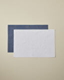 Sandy Stripe Pamuk Ayak Havlusu 50x70 cm Beyaz