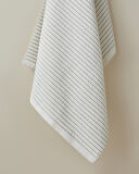 Soft Stripe Pamuk Banyo Havlusu 80x150 cm Fildişi