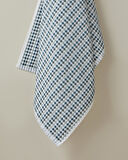 Punto Pamuk Banyo Havlusu 80x150 cm Yeşil-Beyaz