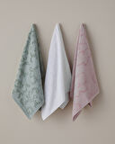 Velvet Bloom Pamuk Yüz Havlusu 50x80 cm Beyaz