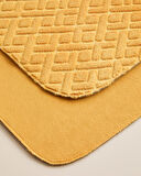 Gridline Banyo Paspası Seti 60x100 cm + 50x60 cm Hardal