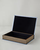 Luna Dekoratif Kutu 19x30 cm Gri