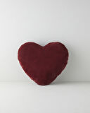 Kalpli Dekoratif Kırlent Bordo