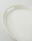 Core Metal Tepsi 52x39 cm Krem