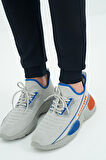 Kane Lacivert Logo Nakışlı Cepli Jogger Erkek Eşofman Alt - 84907 | M