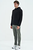 Hector Siyah Şardonlu Erkek Sweatshirt - 88139