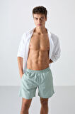 Taş Hızlı Kuruyan Standart Fit Erkek Deniz Şortu - 81237