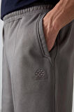 Koyu Gri Pamuklu Kalın Yumuşak Dokulu Comfort Fit Basic Erkek Şort - 81261