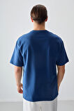 Parlament Pamuklu Kalın Yumuşak Dokulu Oversize Fit Baskılı Erkek T-Shirt - 88373