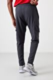 Tommy Life Antrasit Polyester İnce Yumuşak Comfort Fit Erkek Eşofman Alt - 82121
