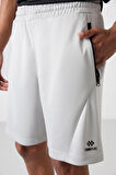Taş Polyester Kalın Yumuşak Comfort Fit Erkek Şort - 81273