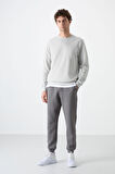 Taş Basic O Yaka Rahat Form Erkek Sweatshirt - 88053