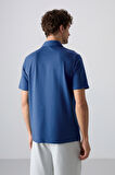 Parlament Basic Logolu Standart Kalıp Triko Polo Yaka Erkek T-Shirt - 87748