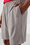 Taş Polyester Kalın Yumuşak Comfort Fit Erkek Şort - 81268