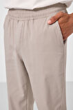 Taş Standart Fit Dokuma Hafif Esnek Chino Erkek Pantolon - 82176
