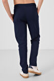 Lacivert Standart Fit Dokuma Hafif Esnek Chino Erkek Çocuk Pantolon - 11272