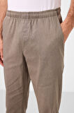 Camel Standart Fit Dokuma Hafif Esnek Chino Erkek Pantolon - 82178