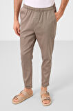 Camel Standart Fit Dokuma Hafif Esnek Chino Erkek Pantolon - 82178