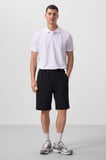 Standart Fit Chino 2li Paket Siyah-Antrasit Erkek Şort - 81290