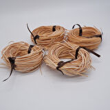 Yassı Rattan Doğal Bambu Çubuk 2 Kg Brüt - 2,25mm Rattan İp
