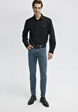 Jake Mavi Black Puslu Vintage Mavi Jean Pantolon 0042286526