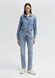 New York Classic Denim Vintage İndigo Mavisi Jean Pantolon 101441-86468