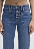 Sierra Gold Premium İndigo Mavisi Jean Pantolon 1010578-86457