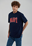 Mavi Logo Baskılı Lacivert Tişört 0611711-84371