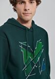 Mavi M Baskılı Yeşil Sweatshirt 0S10106-81570