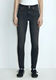 Tess M Girly Koyu Gri Jean Pantolon 100328-86444