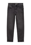 Erkek Çocuk Tom Sporty Jean Pantolon-Koyu Gri  | 4-5