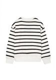 Mavi Logo Baskılı Siyah Çizgili Sweatshirt 7S10038-900