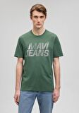 Mavi Jeans Baskılı Yeşil Tişört 0610260-81570