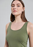 Mavi Bisiklet Yaka Gri Basic Tişört 1611367-70134