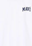 Mavi Logo Baskılı Beyaz Tişört 6610200-602
