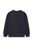 Organik Pamuklu Antrasit Basic Sweatshirt 6S10043-70087