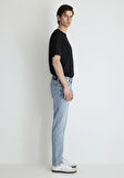 Jake Classic Denim Puslu Açık Mavi Jean Pantolon 0042286799