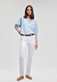 Kendra Gold Premium Beyaz Jean Pantolon 1074686459