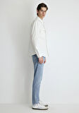 Ted Casual Ekru Jean Gömlek 0210909-86620