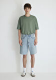 Isac 90lar Vintage Açık Mavi Jean Şort 0410679-87140