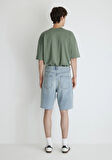Isac 90lar Vintage Açık Mavi Jean Şort 0410679-87140