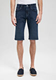Nicholas Mavi Premium Gece Mavisi Jean Şort 0416087141