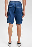 Bremen MV91 Street Koyu İndigo Jean Şort 0410680-87149