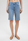 Alexis Casual Açık Mavi Jean Şort 1441587067
