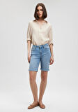 Alexis Casual Açık Mavi Jean Şort 1441587067